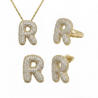 Adore Me Earring, Ring & Necklace 3 Piece Bundle - EVRYJEWELS