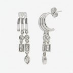 Icy Chain Earrings - EVRYJEWELS