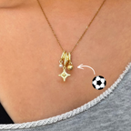 Evry FC Soccer Charm Necklace