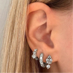 Kiss of Sparkle 3 Piece Earring Set - EVRYJEWELS