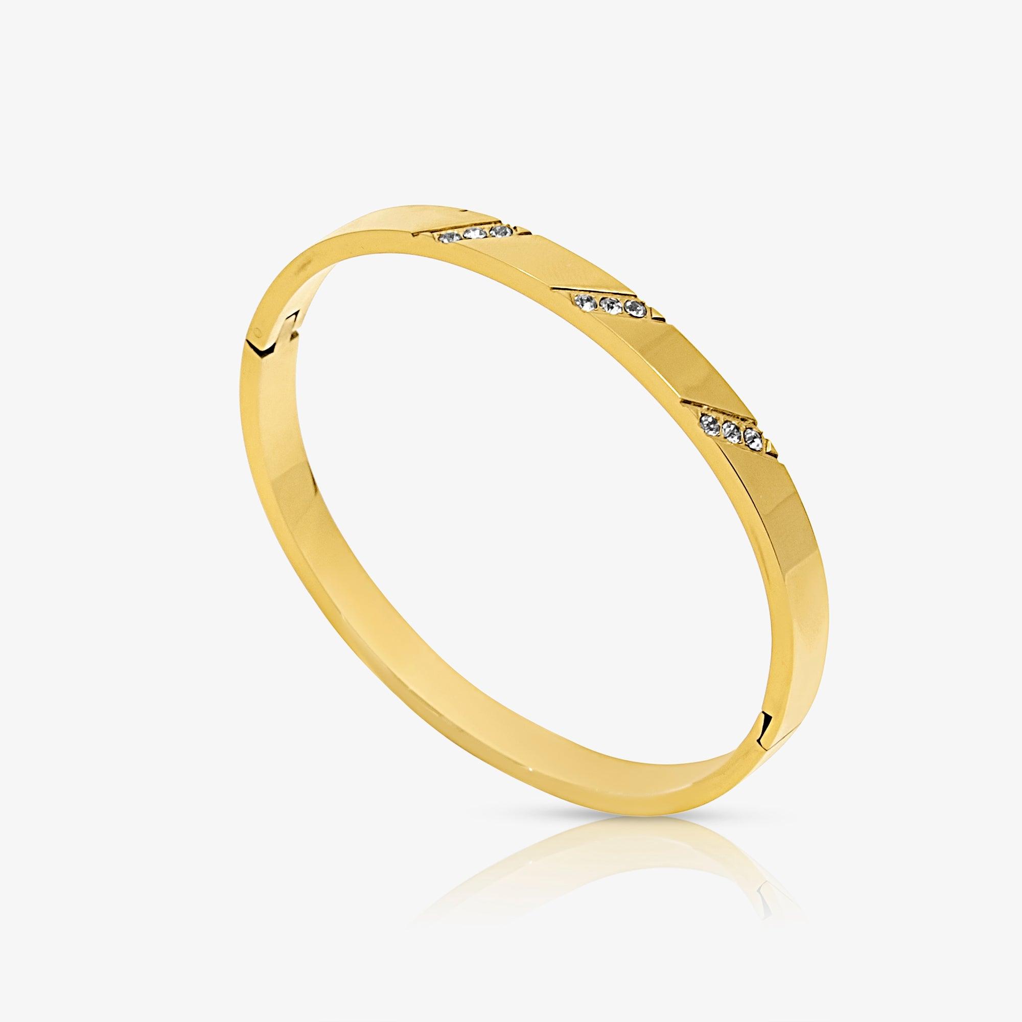 Shimmer Stripe Bangle