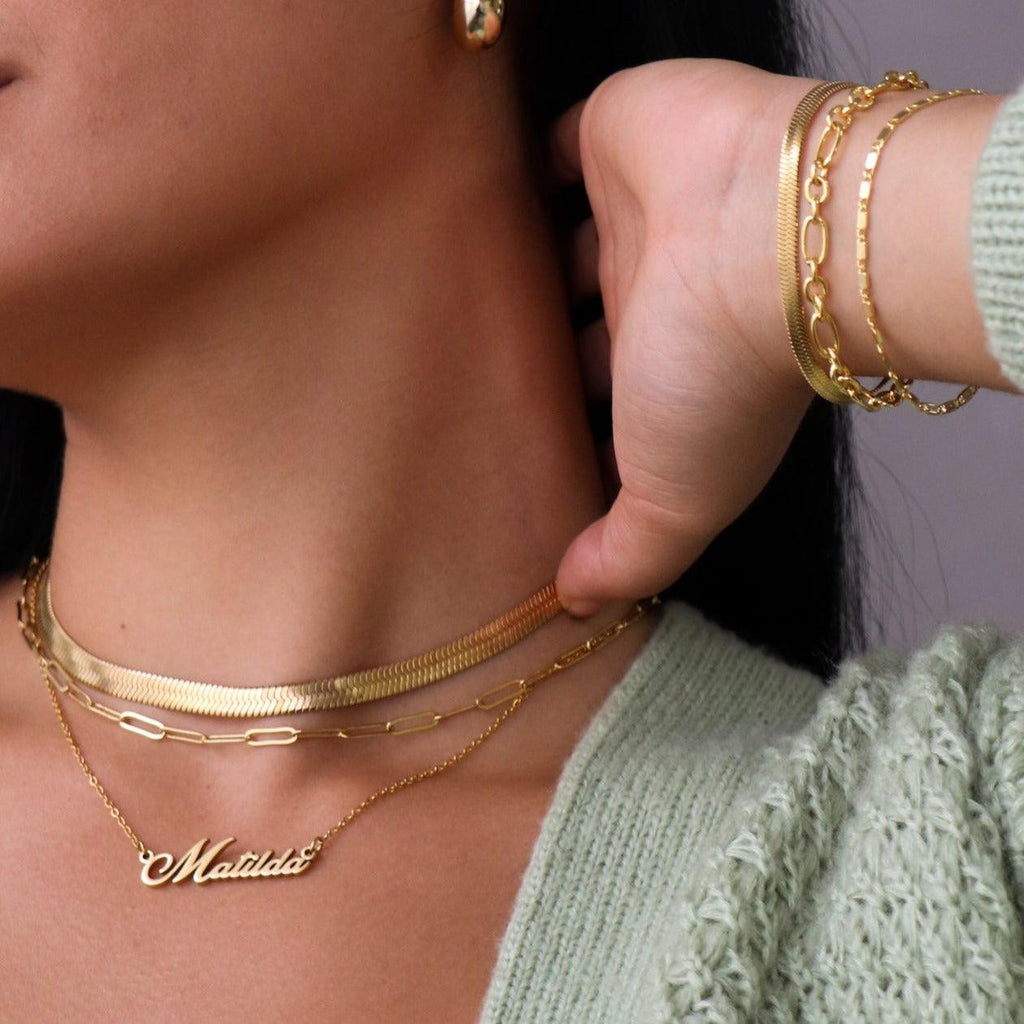 Shining Snake Choker Necklace 3.0