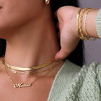 Shining Snake Choker Necklace 3.0