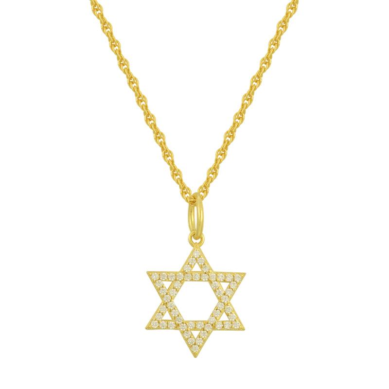 Star of David Necklace - EVRYJEWELS
