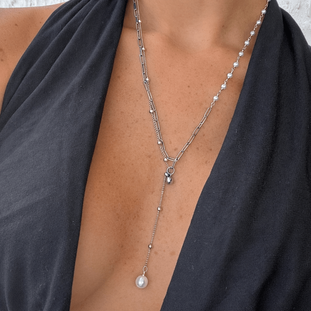 Sweet Glow Lariat Necklace - EVRYJEWELS