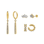 Better Together Earrings 3 Piece Earring Set