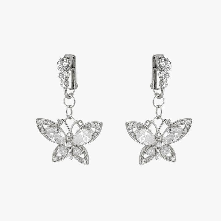 Butterfly Babe Clip-On Earrings - EVRYJEWELS