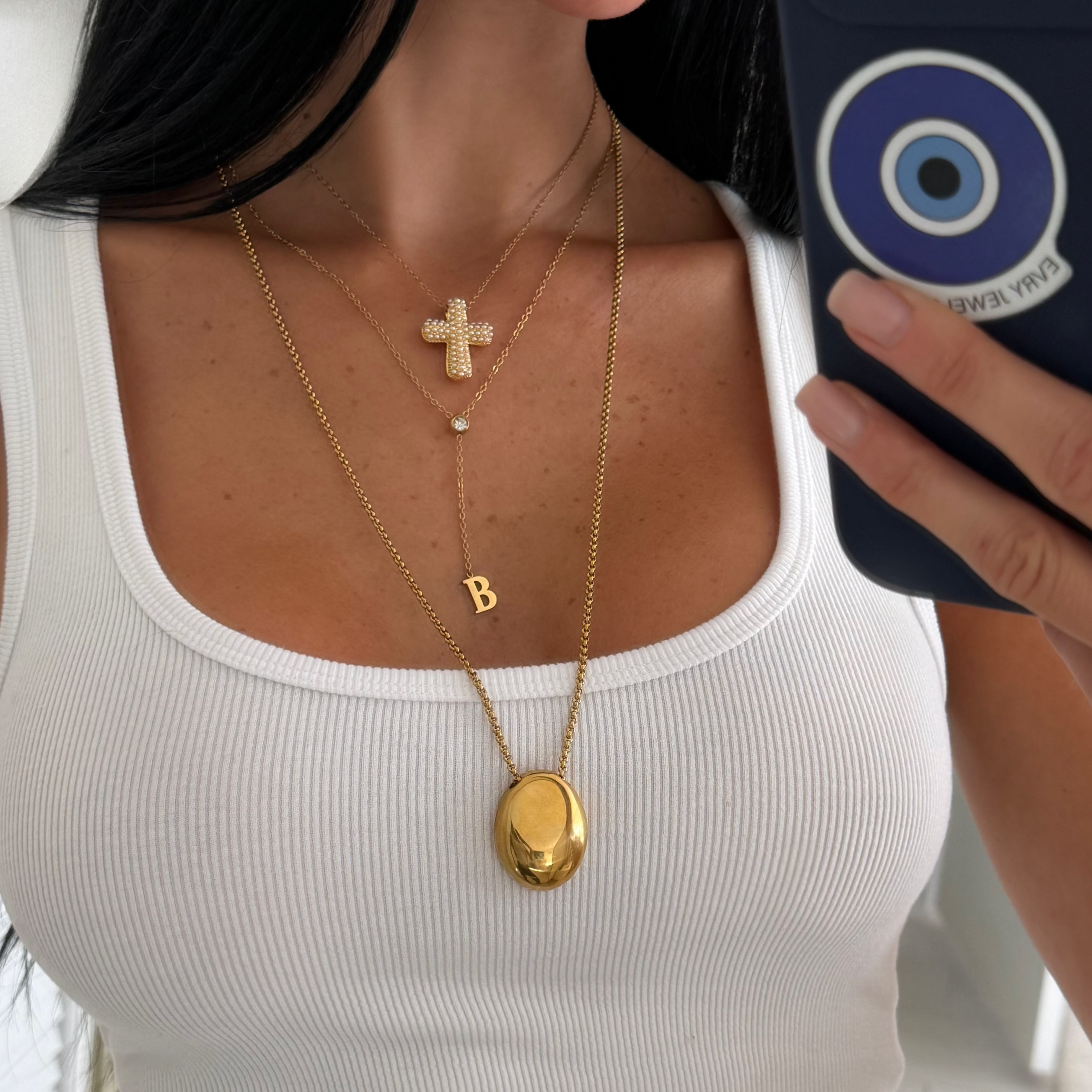 Aurora Glow Long Necklace