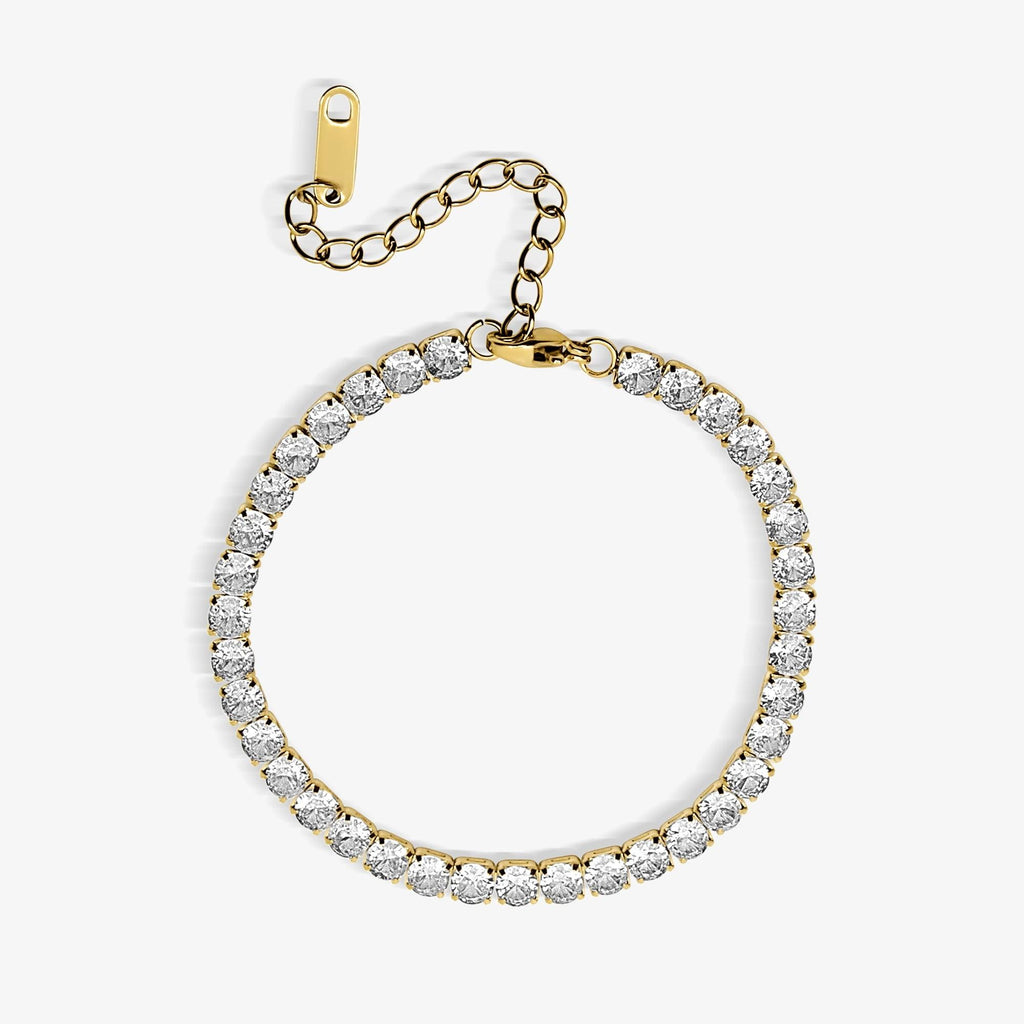 Champagne Queen Tennis Bracelet