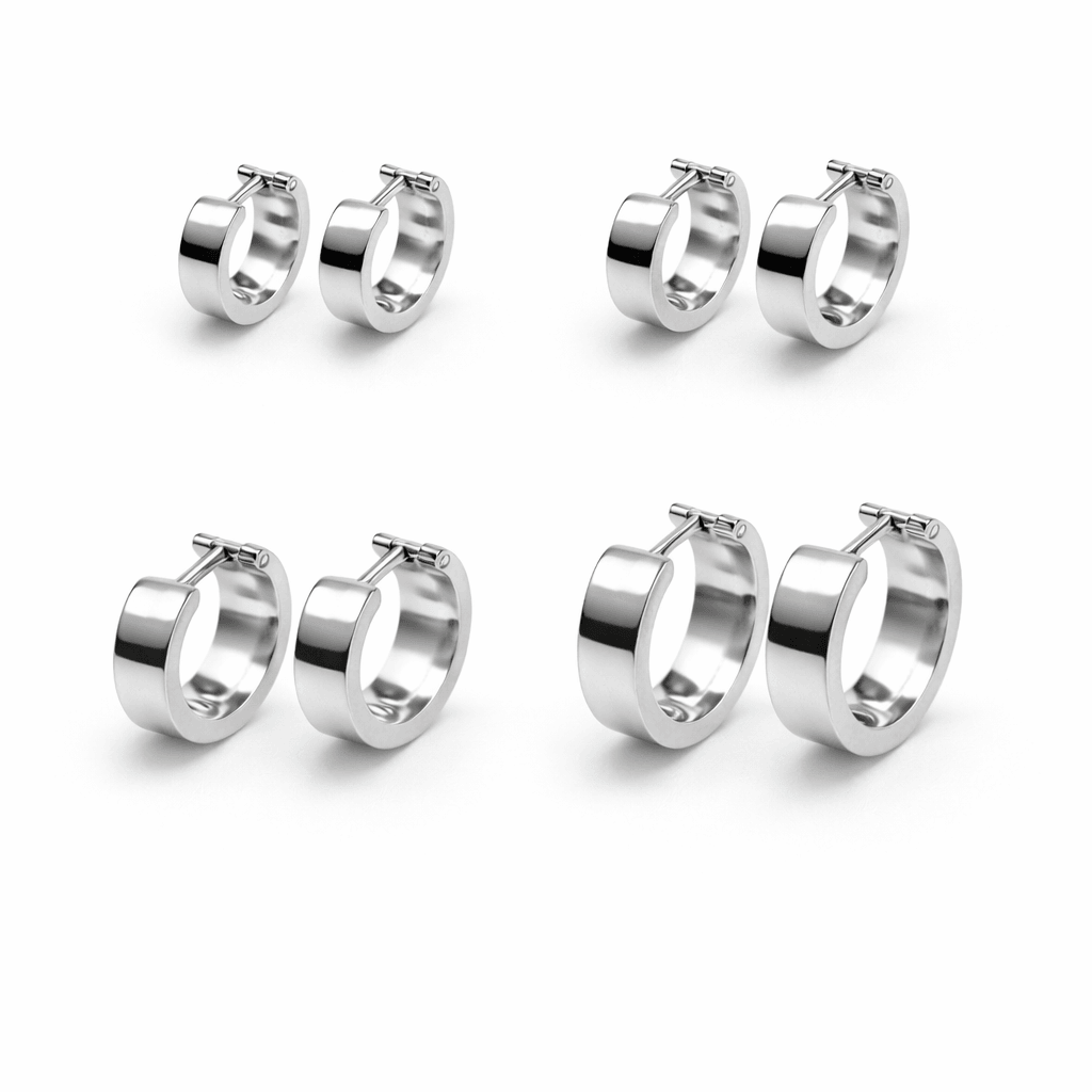 Brooklyn Hoop Earrings Set - EVRYJEWELS