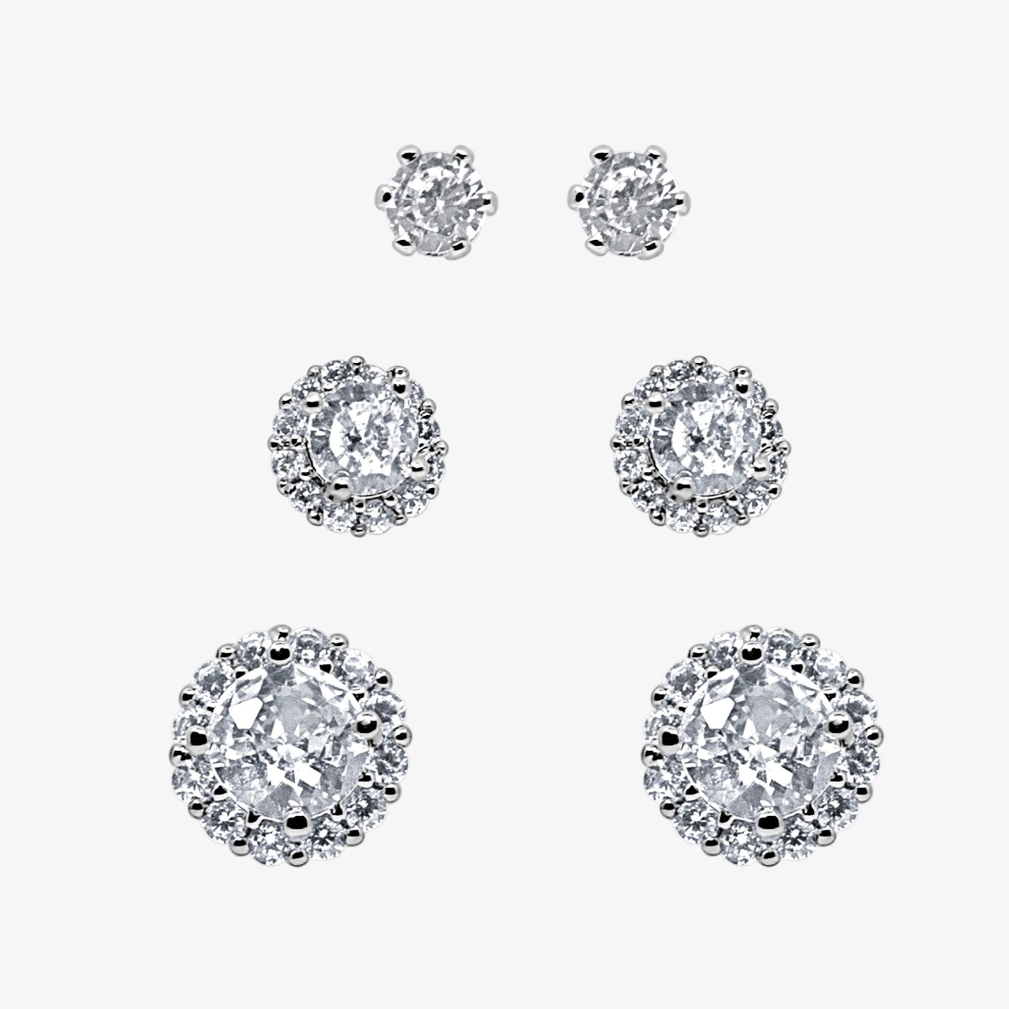 Evryday Icons Stud Earrings Pack - EVRYJEWELS