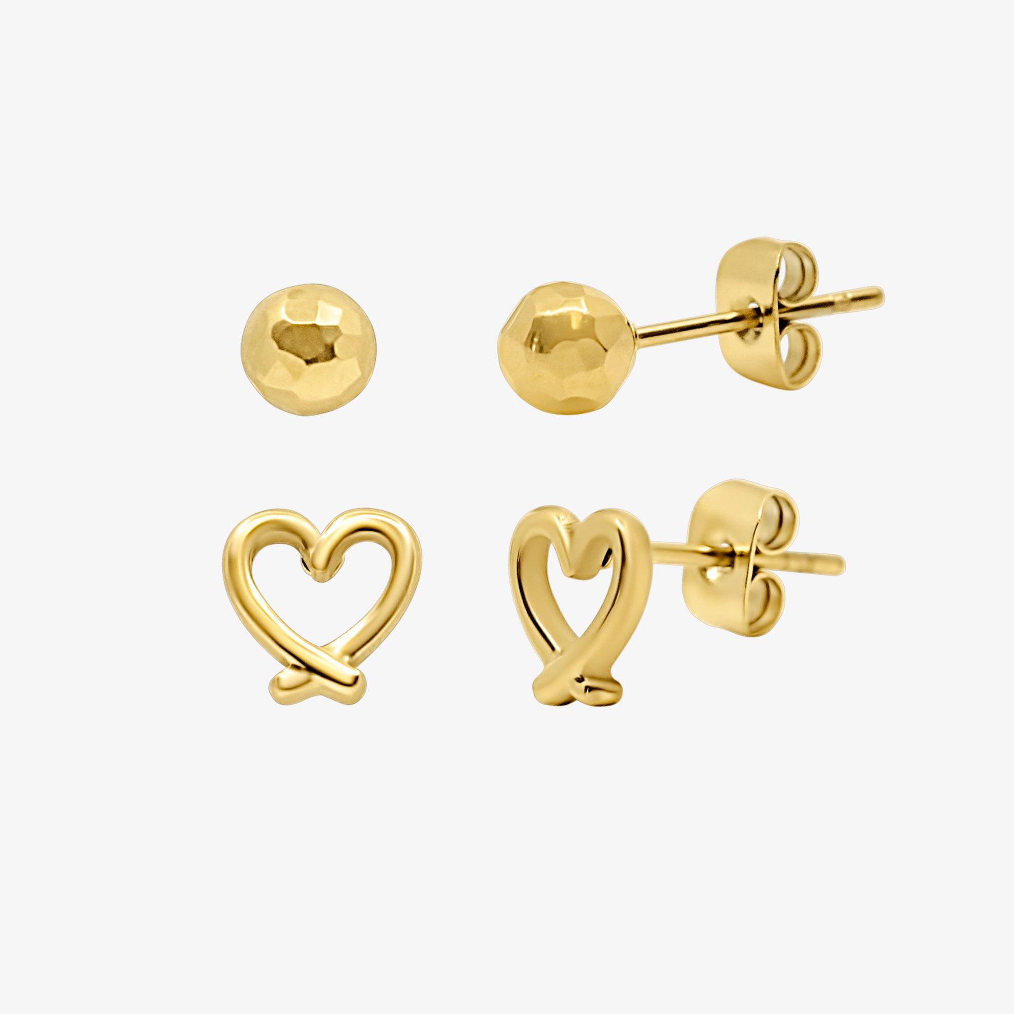 Sweetest Girl In Town 2-Pair Earrings Set