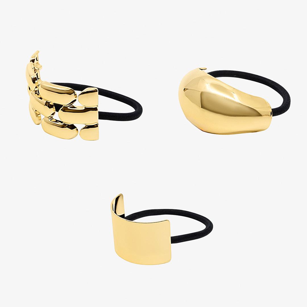 It Girl 3-Pack Hair Elastic Set