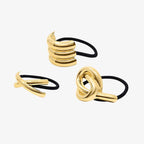Classy Hair Elastics 3-Pack Set