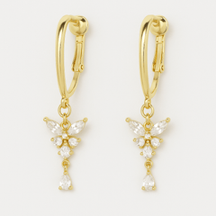 Butterfly Kiss Clip-On Earrings - EVRYJEWELS