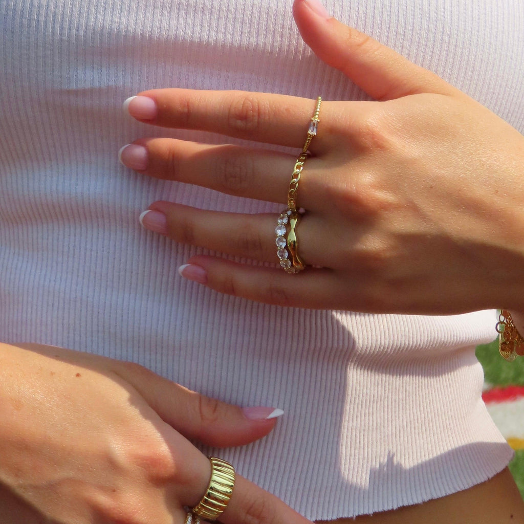 Celestial Pinky Ring