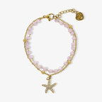 Double Layer Coastal Charm Bracelet
