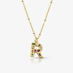 Bright Babe Initial Necklace - EVRYJEWELS