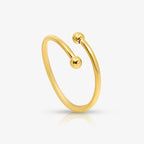 Cross Dot Ring