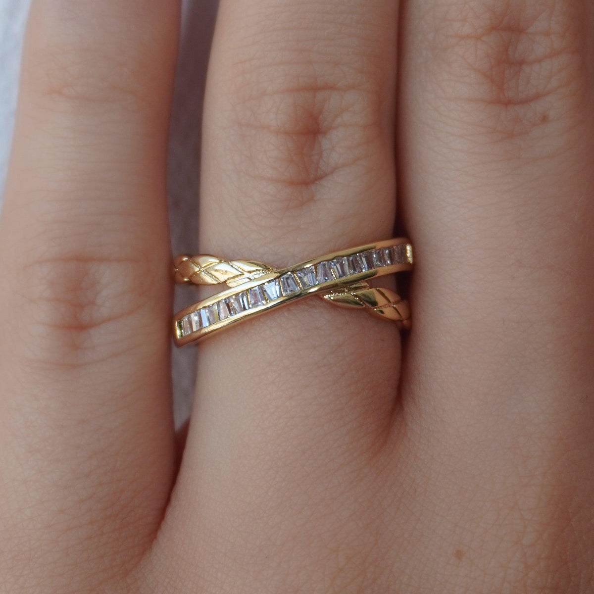 Crossed Paths Ring