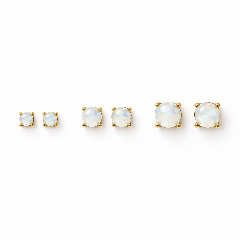 Fairy Dots Stud 3-Piece Earring Set