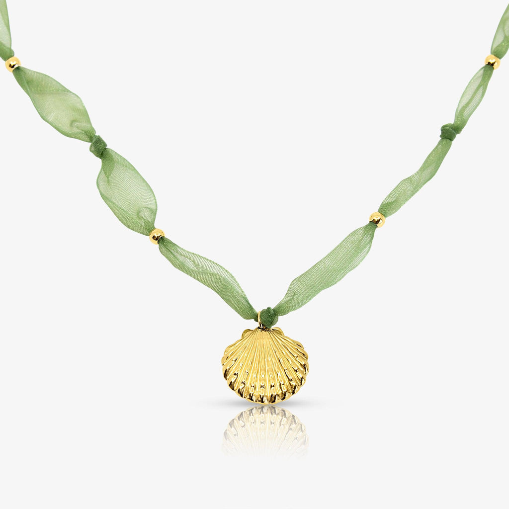 Tidal Tulle Necklace