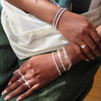 Icy Tennis Bracelet