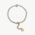 Icy Initial Tennis Bracelet