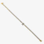 Icy Initial Tennis Bracelet