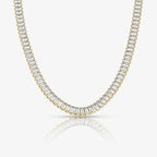 Frost Beam Tennis Choker Necklace