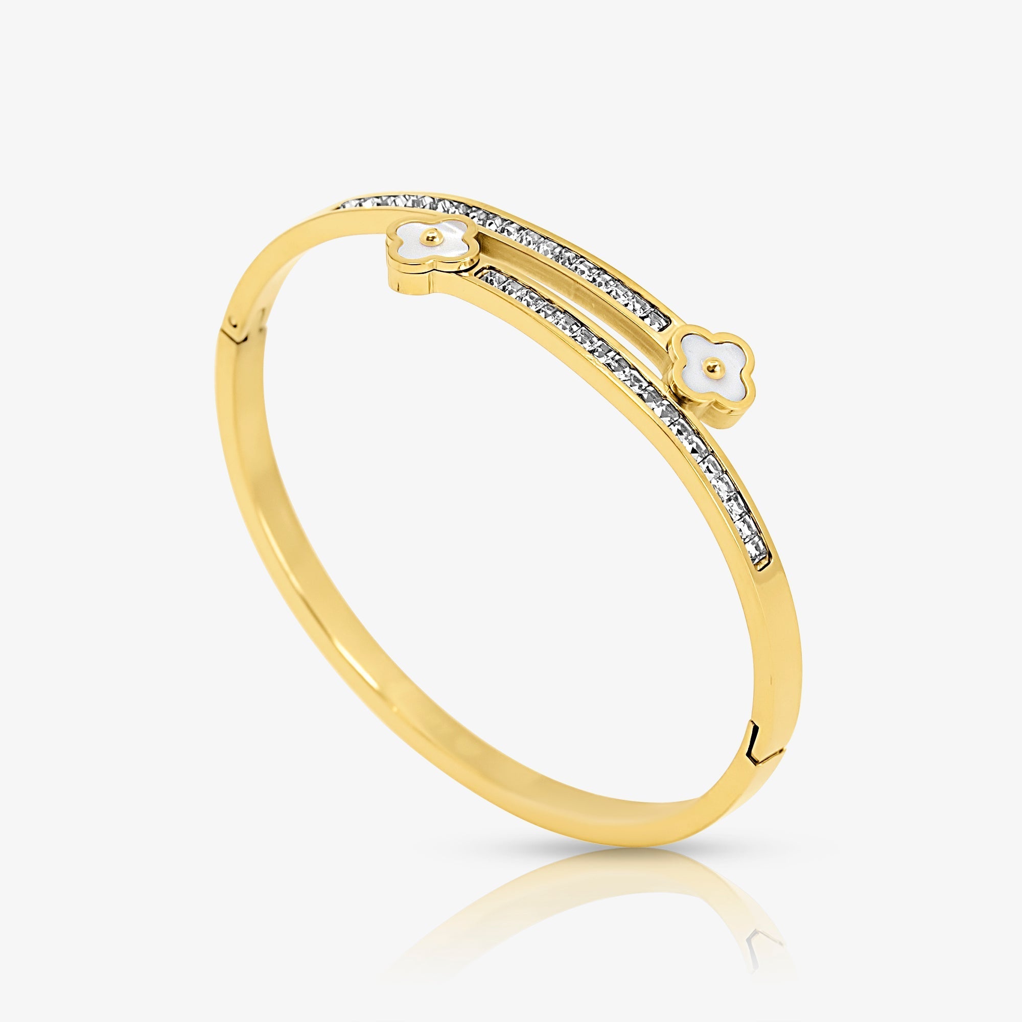 Lucky Row Bangle