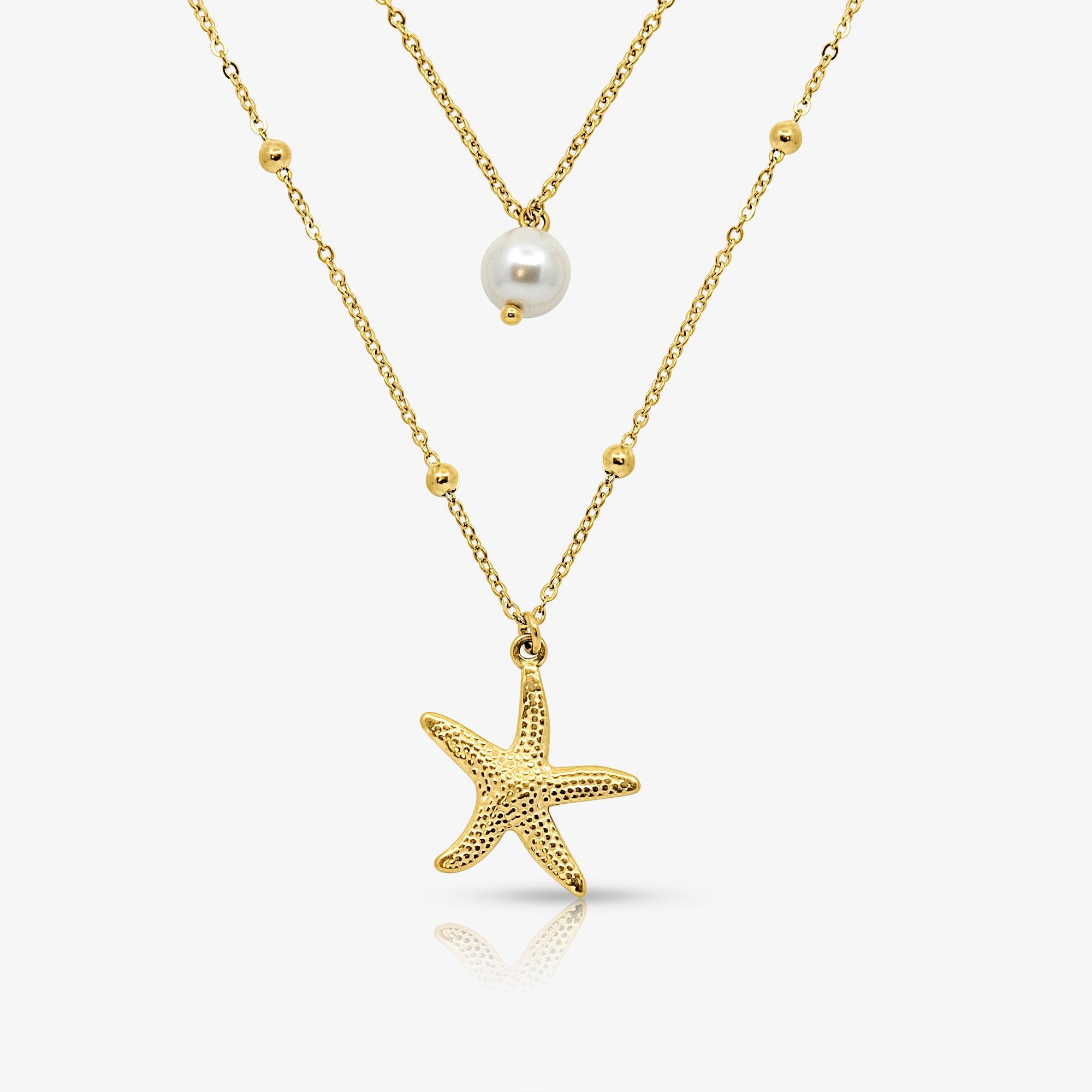 Mermaid Mood Necklace 2 Piece Set