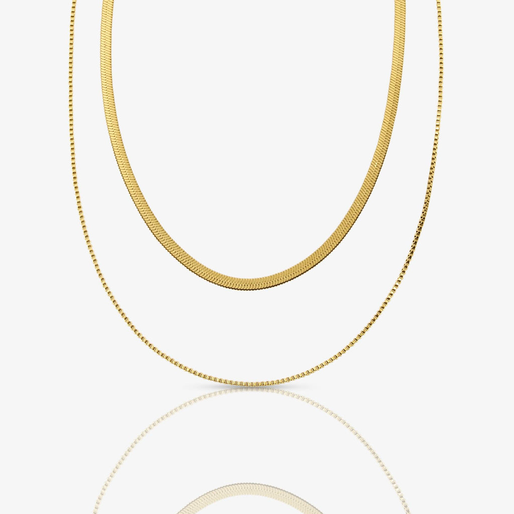Golden Girl 2 Piece Necklace