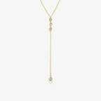 Touch of Glow Lariat Necklace
