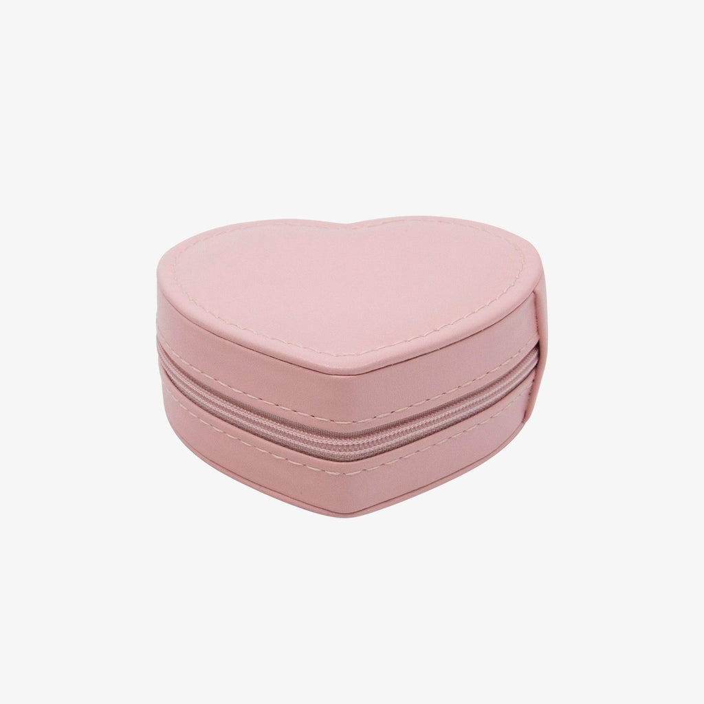 Heart-Shaped Travel Jewelry Case - EVRYJEWELS