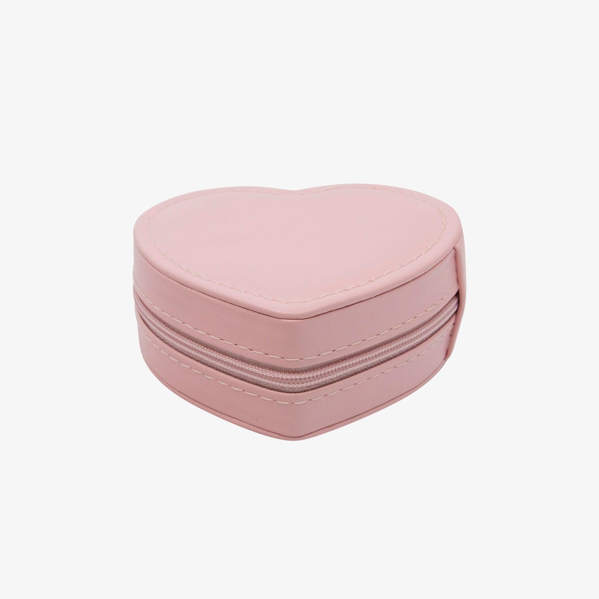 Heart-Shaped Travel Jewelry Case - EVRYJEWELS