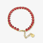 Fergie Heart Tennis Bracelet