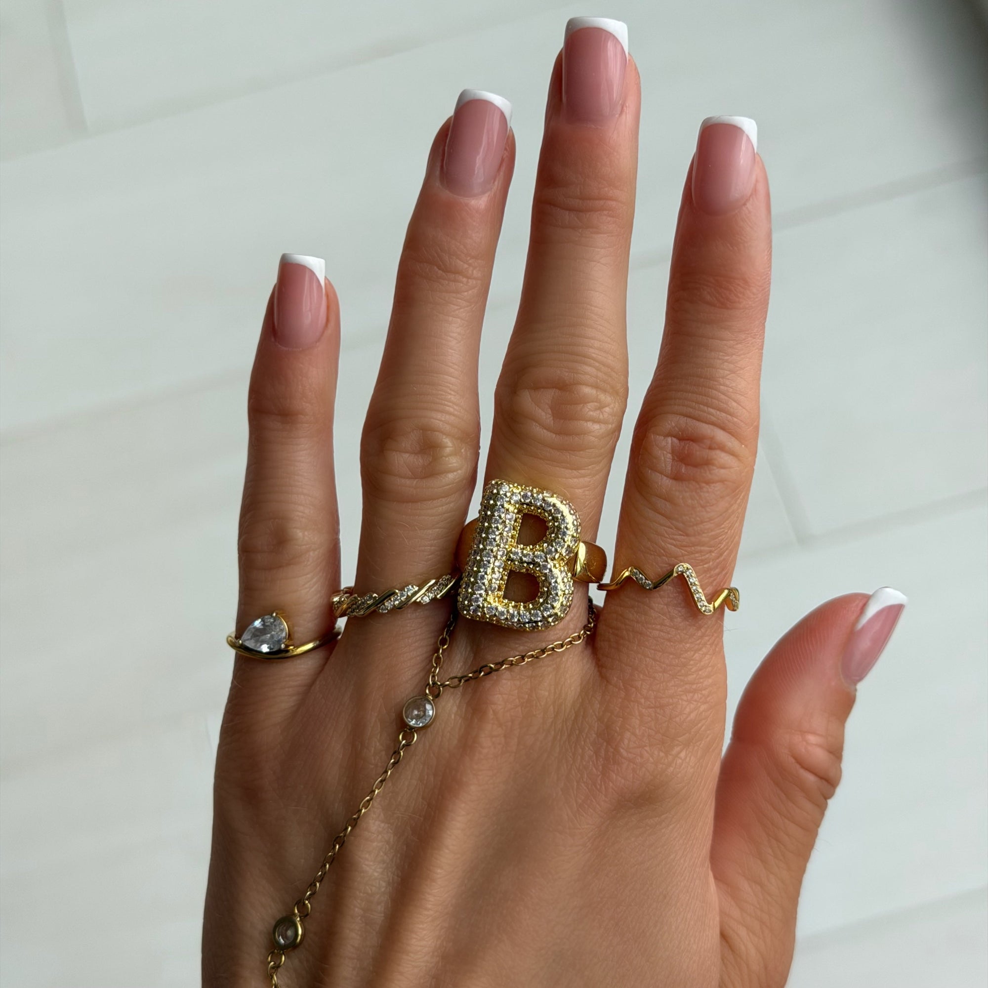 Sweet Swirl Pinky Ring