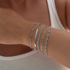 Power Stack 5-Pieces Bracelets Set - EVRYJEWELS