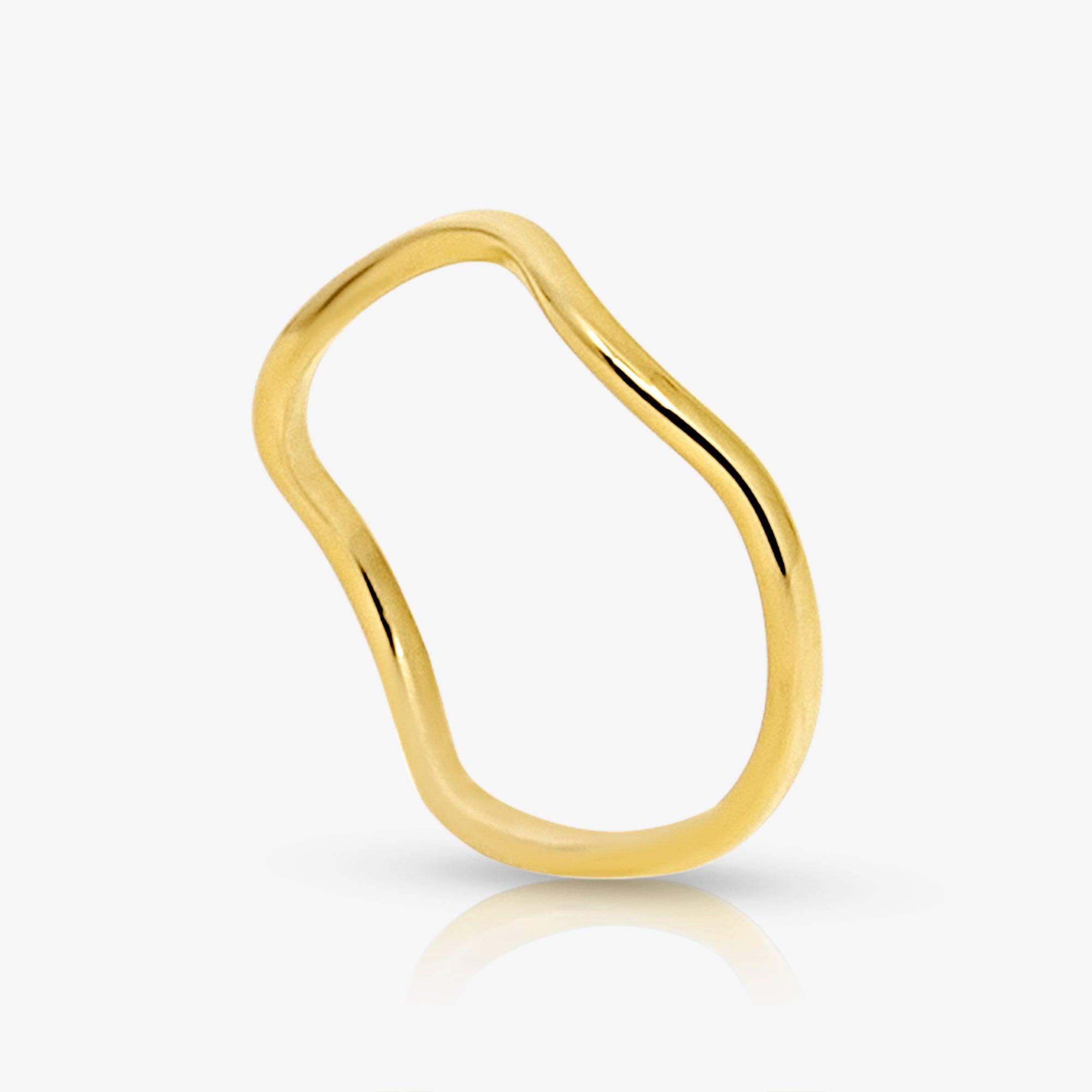 Daydream Wave Pinky Ring