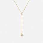 Raindrop Lariat Necklace