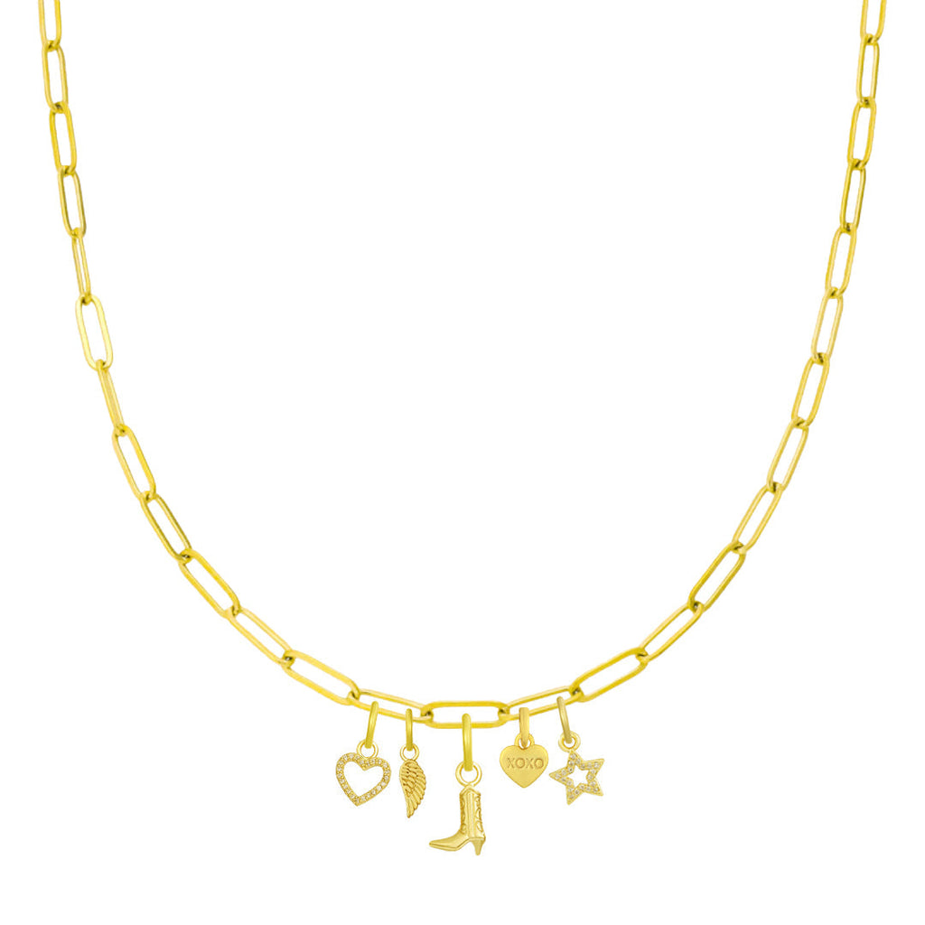 Dream Rodeo Charm Bundle Necklace - EVRYJEWELS