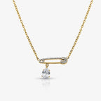 Shiny Pin Necklace