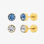Flat Back Earrings Set Collection - EVRYJEWELS
