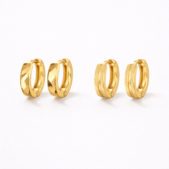 Twice As Nice Hoop Earring Pack - EVRYJEWELS