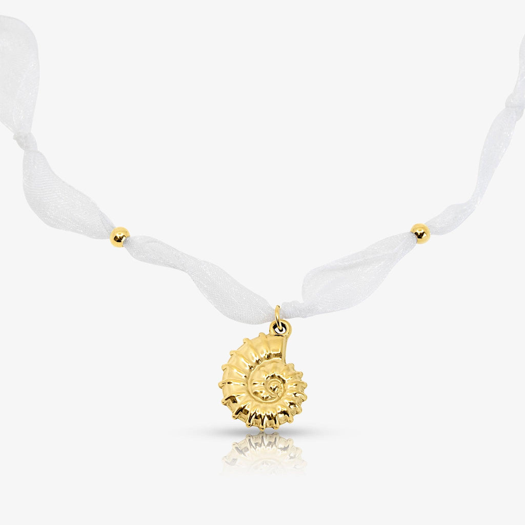 Tidal Tulle Necklace