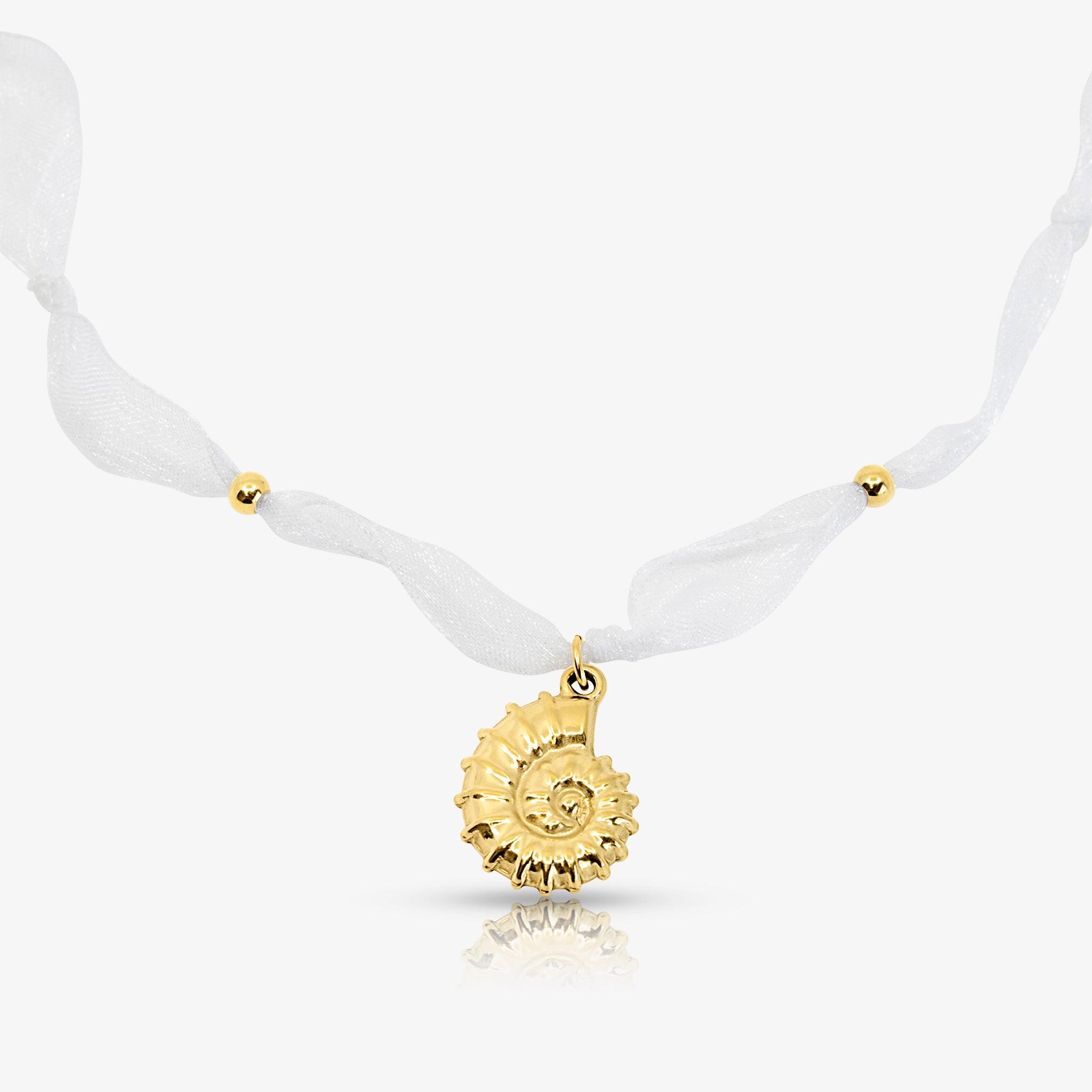 Tidal Tulle Necklace